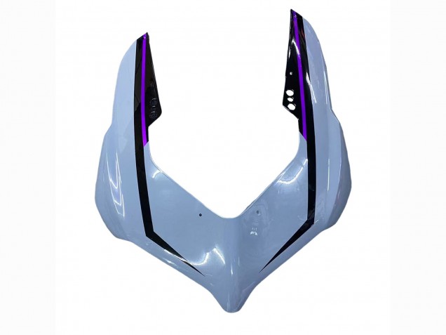 Carenados Moto Ducati Panigale V2 2020-2024 - Gris Brillante Púrpura Negro Brillante