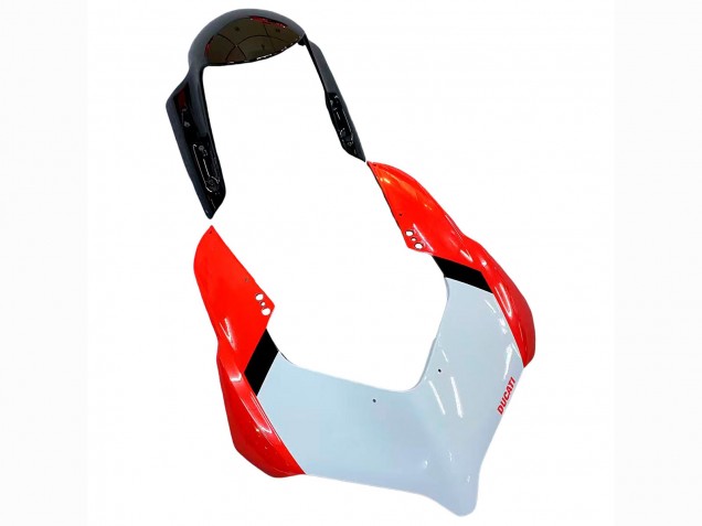 Kits Carenado Moto Ducati Panigale V2 2020-2024 - Blanco Rojo Negro Brillante
