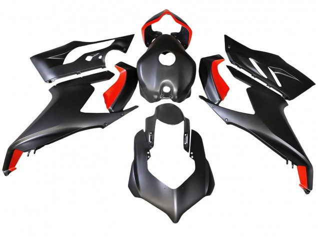 Kits Carenado Moto Ducati Panigale V2 2020-2024 - Rojo Negro Mate