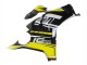 Carenados Moto Ducati Panigale V4 V4S 2020-2021 - Amarillo Blanco Negro Brillante