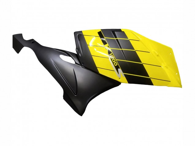 Carenados Moto BMW K1200S 2005-2010 - Amarillo Plata Negro Mate