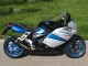 Carenado Moto BMW K1200S 2005-2010 - Plata Azul Negro