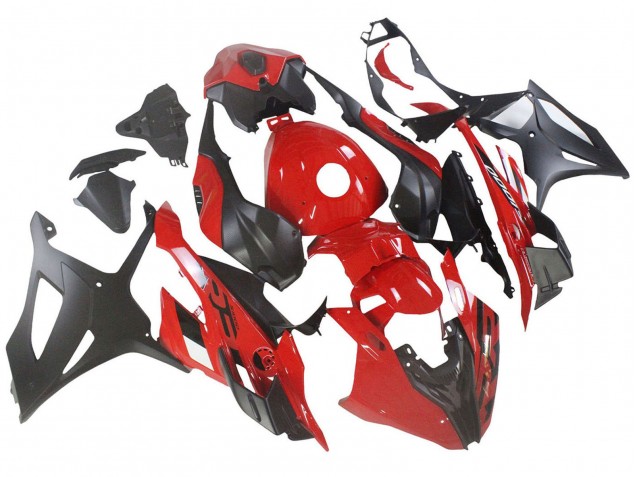 Carenados Moto BMW S1000RR 2023-2024 - Rojo Negro Mate