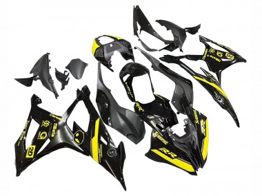 Carenados Moto BMW S1000RR 2019-2022 - Negro Brillante Amarillo