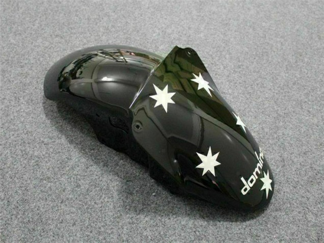 Carenados Moto Kawasaki ZX6R 2000-2002 - Blanco Rojo Amarillo Verde Negro Brillante Estrella EuroBet