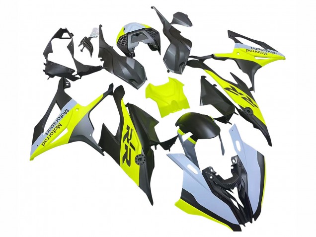 Carenados Moto BMW S1000RR 2019-2022 - Negro Amarillo Gris