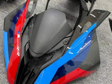 Carenados Moto BMW S1000RR 2019-2022 - Negro Azul Rojo FibraCarbono