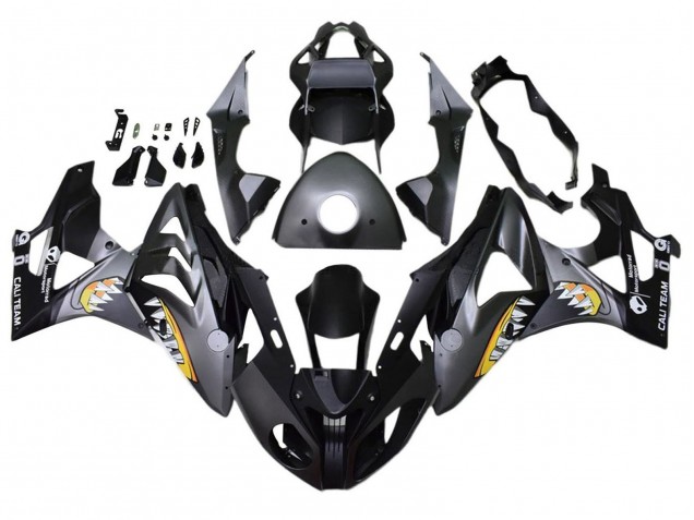 Carenados Moto BMW S1000RR 2017-2018 - Gris Negro Amarillo Tiburón