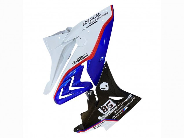 Carenado Moto BMW S1000RR 2017-2018 - Blanco Azul Rojo Negro Brillante
