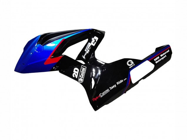 Carenados Moto BMW S1000RR 2015-2016 - Rojo Azul Negro Negro Brillante