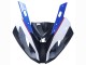 Carenados Moto BMW S1000RR 2015-2016 - Blanco Azul Negro FibraCarbono