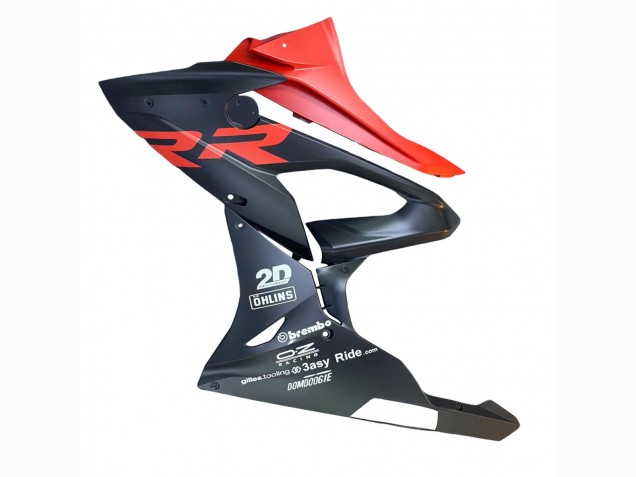 Carenados Moto BMW S1000RR 2015-2016 - Negro Mate Rojo