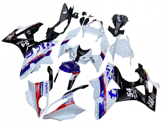 Carenados Moto BMW S1000RR 2009-2014 - Blanco Rojo Azul Negro Tyco