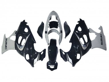 Carenado Moto Suzuki GSX600F/GSX750F 2004-2006 - Negro Brillante Gris