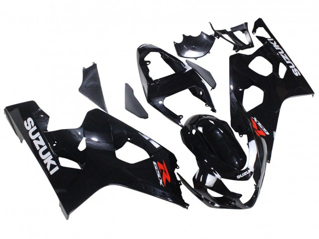 Carenado Moto Suzuki GSXR 600 / GSXR 750 2004-2005 - Negro Brillante