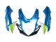 Carenados Moto Suzuki GSXR 600 / GSXR 750 2011-2024 - Azul Claro Verde Blanco Rojo