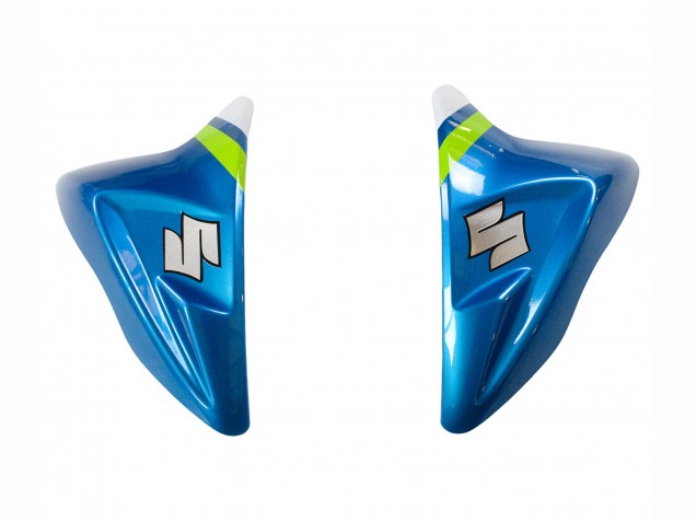 Carenados Moto Suzuki GSXR 600 / GSXR 750 2011-2024 - Azul Claro Verde Blanco Rojo