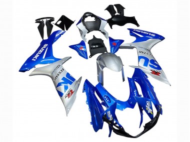 Carenados Moto Suzuki GSXR 600 / GSXR 750 2011-2024 - Azul Plata Ecstar