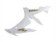 Carenados Moto Yamaha YZF 1000 R1 2004-2006 - Blanco Oro Calcomanías