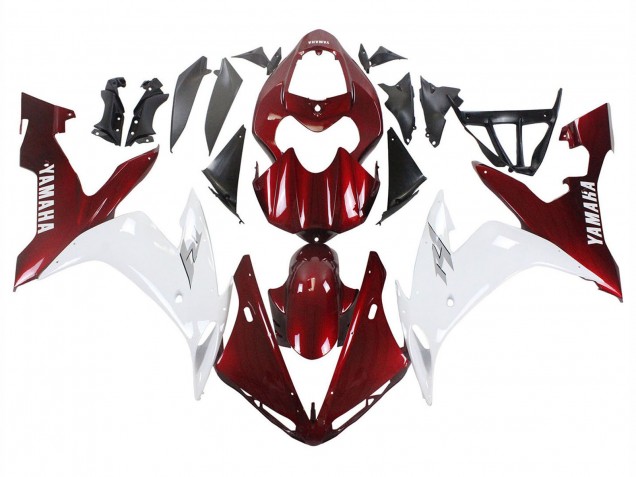 Carenados Moto Yamaha YZF 1000 R1 2004-2006 - Rojo Blanco