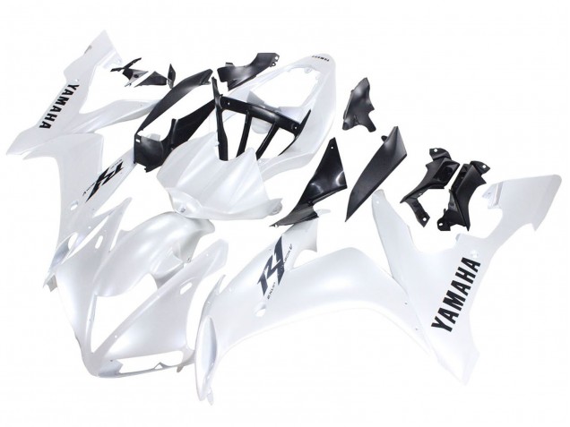 Carenados Moto Yamaha YZF 1000 R1 2004-2006 - Blanco Perla Negro Calcomanías