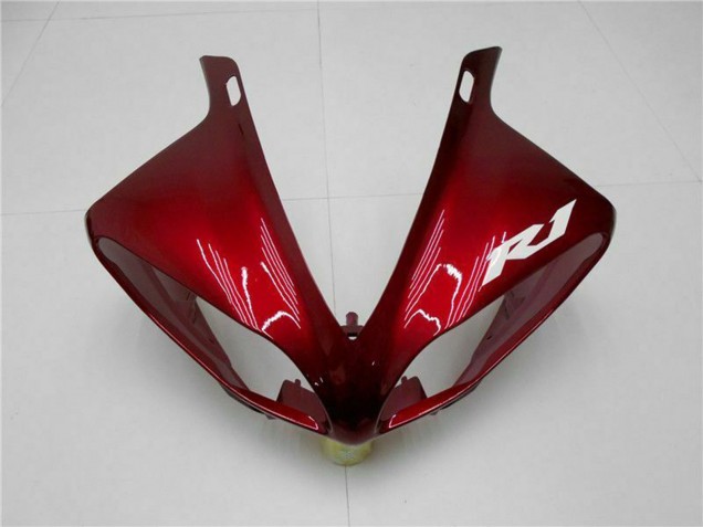 Carenados Moto Yamaha YZF 1000 R1 2009-2011 - Rojo Negro Mate