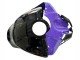 Carenados Moto Yamaha YZF 1000 R1 2020-2025 - Púrpura Negro Brillante
