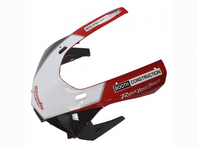 Carenados Moto Yamaha YZF 1000 R1 2020-2025 - Blanco Rojo Negro Milwaukee