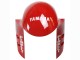 Carenados Moto Yamaha YZF 1000 R1 2020-2025 - Blanco Rojo Negro Milwaukee