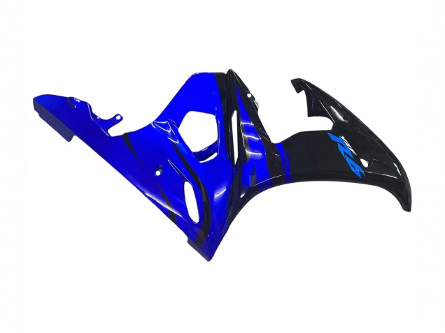 Carenados Moto Yamaha YZF R6S 2006-2009 - Azul Negro Brillante