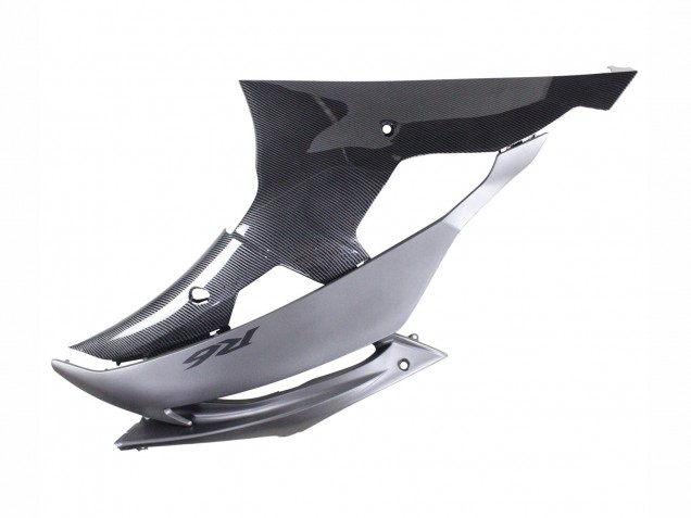 Carenados Moto Yamaha YZF 600 R6 2008-2016 - Gris Negro FibraCarbono Estilo