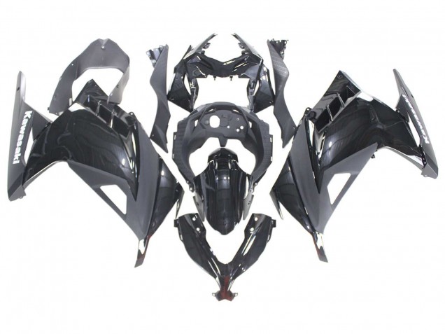 Carenados Moto Kawasaki EX300 2013-2024 - Negro Brillante