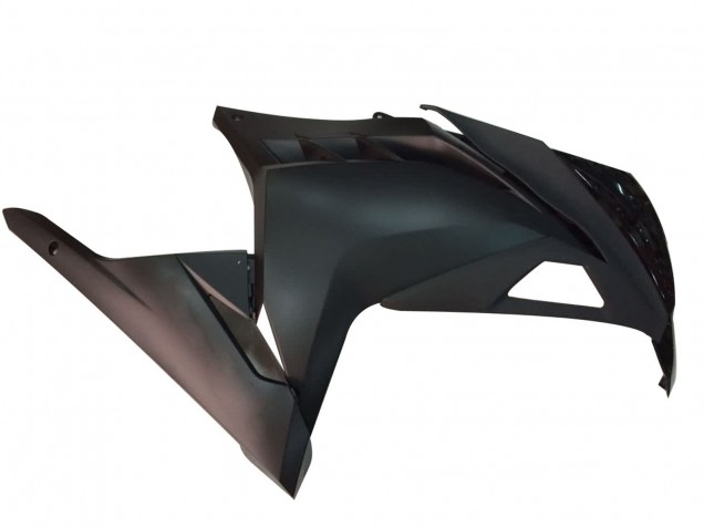 Carenado Moto Kawasaki EX300 2013-2024 - Negro Brillante Negro Mate