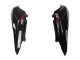 Carenados Moto Aprilia RS125 2006-2011 - Negro Brillante Rojo Blanco Calcomanía