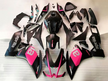 Carenados Moto Aprilia RS125 2006-2011 - Negro Mate Rosa