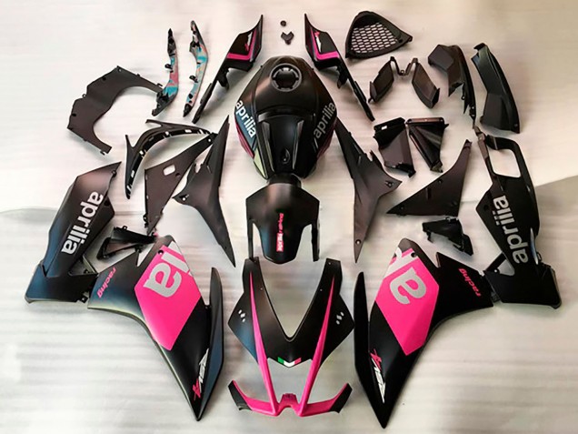 Carenados Moto Aprilia RS125 2006-2011 - Negro Mate Rosa