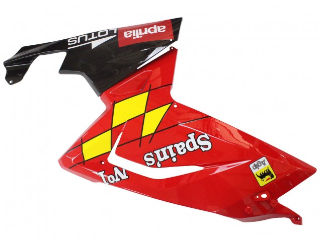 Carenados Moto Aprilia RS125 2006-2011 - Rojo Blanco Amarillo Negro