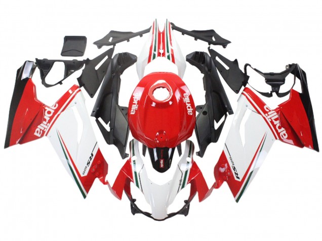 Carenados Moto Aprilia RS125 2006-2011 - Blanco Rojo Negro