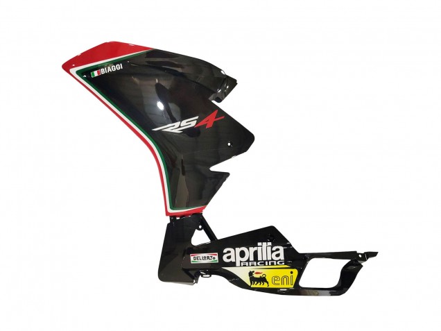 Carenados Moto Aprilia RS4 50 125 2012-2018 - Blanco Rojo Amarillo Negro Brillante