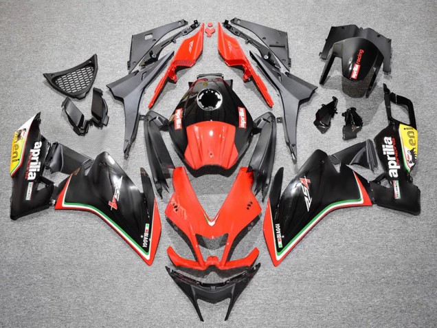 Carenados Moto Aprilia RS4 50 125 2012-2018 - Rojo Amarillo Negro Brillante