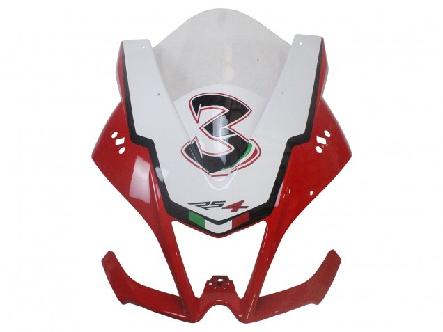 Kits Carenado Moto Aprilia RS4 50 125 2012-2018 - Blanco Rojo Verde Amarillo Alitalia