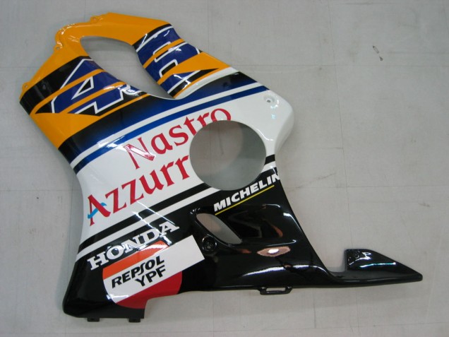 Carenados Moto Honda CBR600 F4i 2004-2007 - Amarillo Azul Blanco Negro Nastro Azzurro
