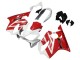 Carenados Moto Honda CBR600 F4i 2004-2007 - Blanco Rojo