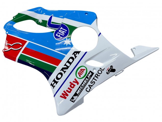 Carenados Moto Honda CBR600 F4i 2004-2007 - Blanco Azul Verde Rojo