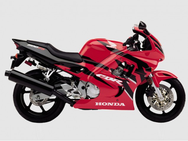 Carenados Moto Honda CBR600 F3 1995-1996 - Rojo Negro Brillante