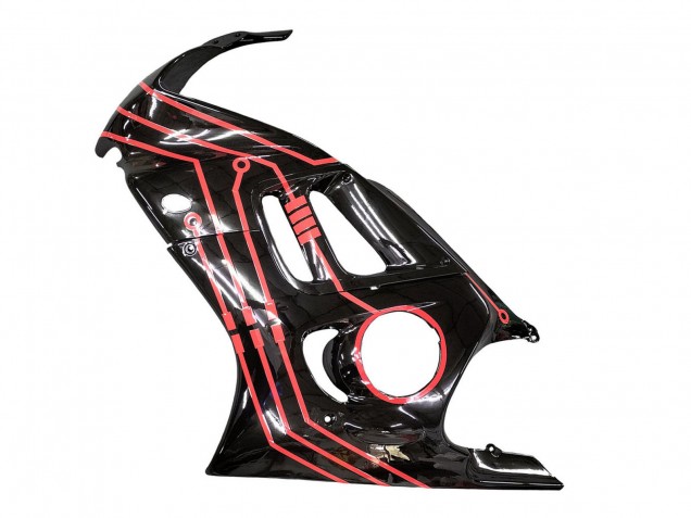 Kits Carenado Moto Honda CBR600 F3 1997-1998 - Rojo Negro Brillante