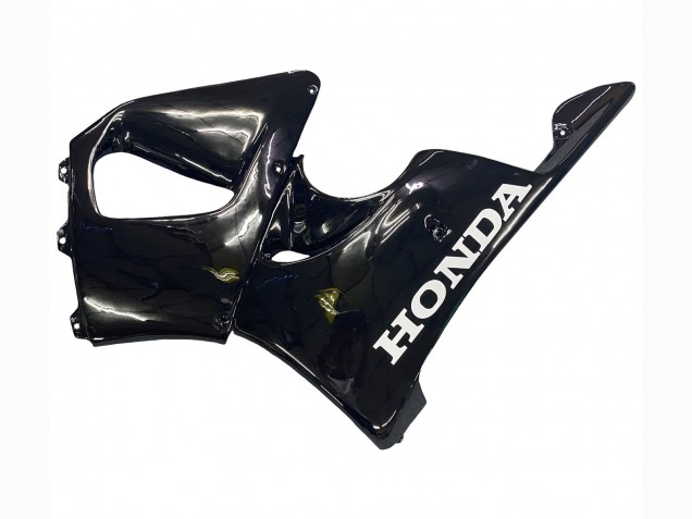 Carenados Moto Honda CBR900RR 919 1998-1999 - Negro Brillante Blanco Calcomanías