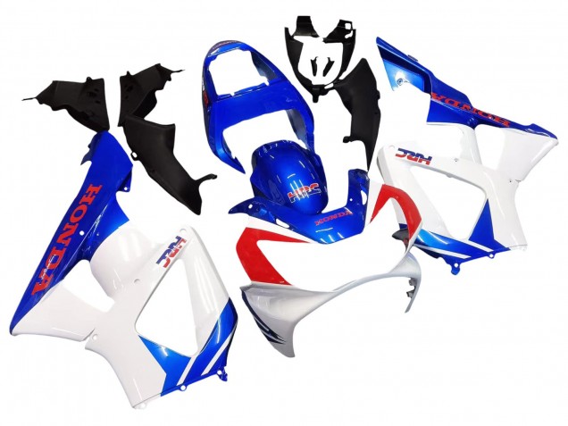 Carenados Moto Honda CBR900RR 929 2000-2001 - Blanco Azul Rojo HRC