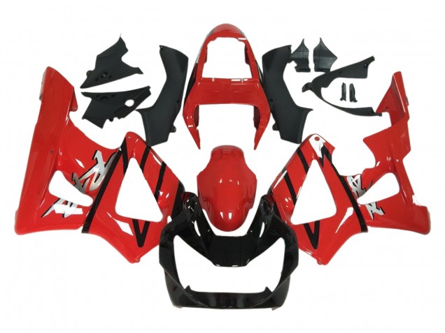 Carenados Moto Honda CBR900RR 929 2000-2001 - Rojo Negro Brillante