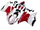 Carenados Moto Ducati 1199 2011-2014 - Blanco Rojo Negro Brillante